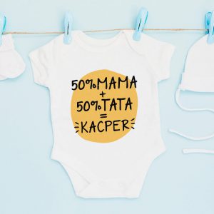 Personalizowane body z imieniem dziecka. Idealny upominek na narodziny i baby shower.
