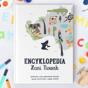 Encyklopedia dla dzieci z imieniem na okładce. Wyjątkowy prezent dla dziecka na wiele okazji.
