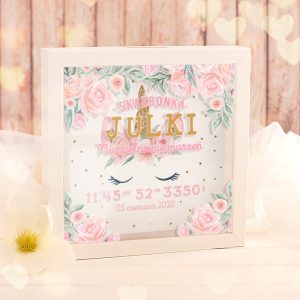 SKARBONKA 3D do pokoju dziecka Magiczny Jednorożec