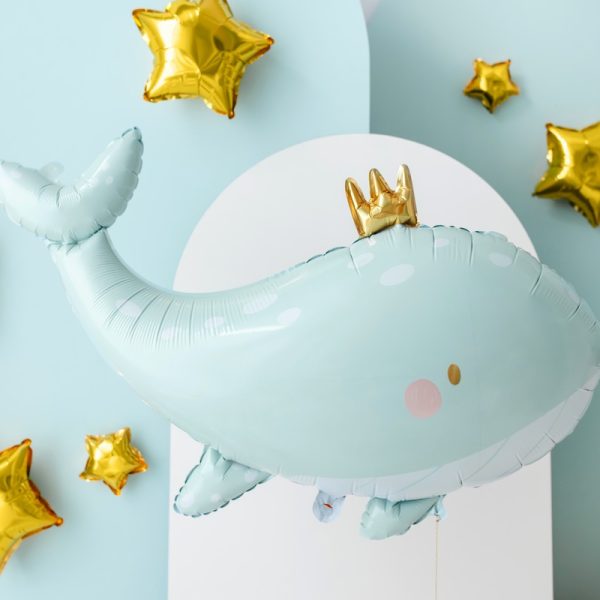 Balon foliowy w kształcie wieloryba