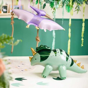 Balony dekoracje w kształcie dinozaurów na przyjęcie urodzinowe dzieci