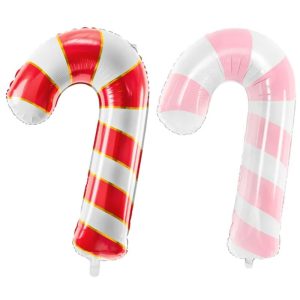 Balon w kształcie cukrowej laski w kolorze do wyboru.