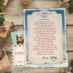 Personalizowany list do dziecka od Świętego Mikołaja.