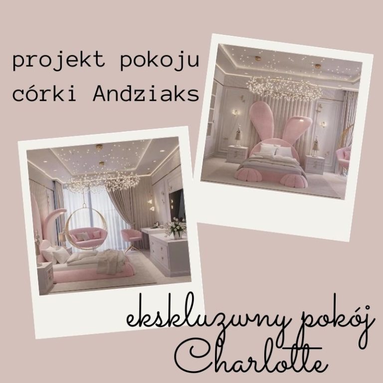 Pokój dla 3latki Charlotte – czyli projekt pokoju córki Andziaks