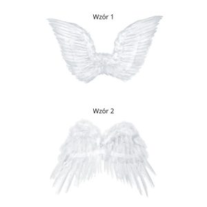 Białe skrzydła anioła, w dwóch rozmiarach do wyboru