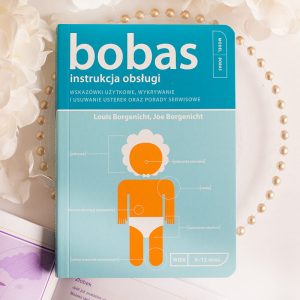 Książka z instrukcją obsługi bobasa, śmieszny prezent na Baby Shower dla rodziców