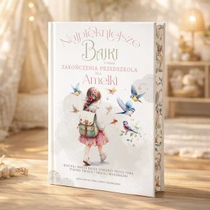 Personalizowane bajki dla dziewczynki na zakończenie przedszkola z imieniem.