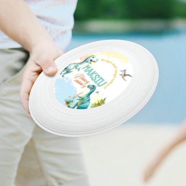 Frisbee z imieniem. Personalizowana zabawka dla dziecka.