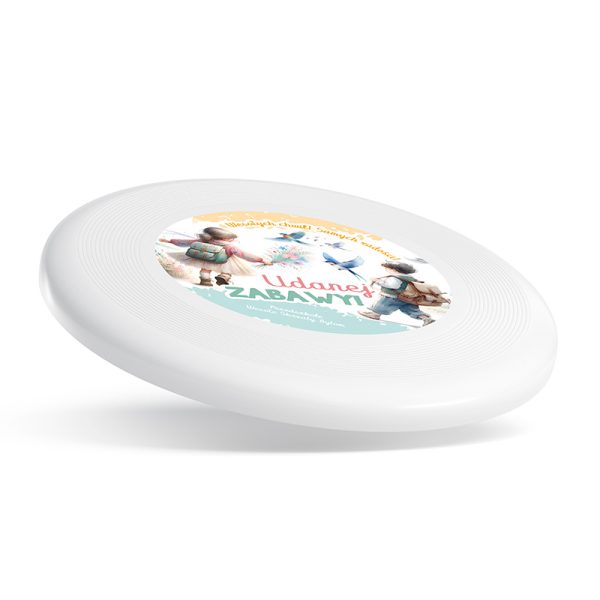 Personalizowane frisbee dla dzieci do zabawy.