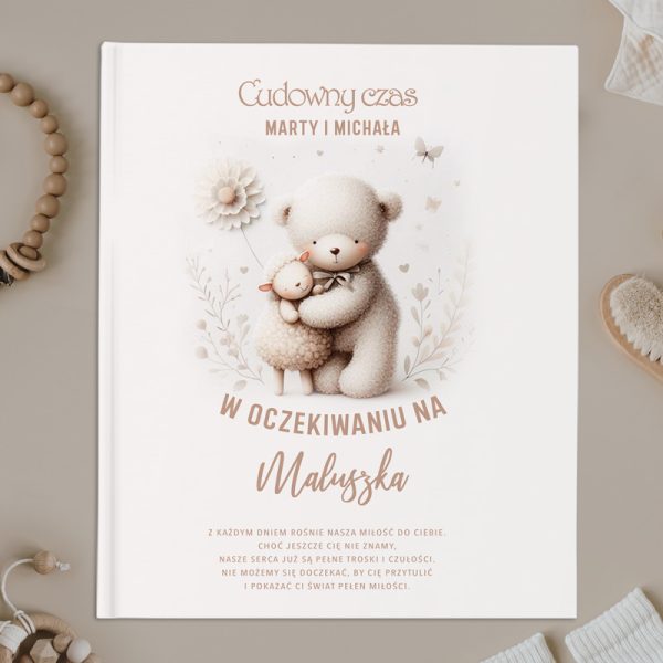 Album dla przyszłych rodziców. Personalizowany album ciążowy.