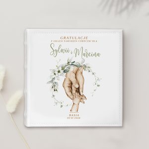 Album na zdjęcia na Baby Shower. Album pieszonkowy na prezent. Album na zdjęcia od narodzin. Album na zdjęcia dziecka.