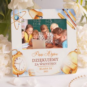 Ramka ze zdjęciem i dedykacją dla nauczyciela – idealny upominek od klasy