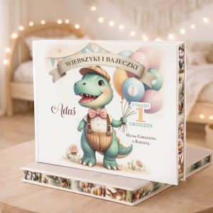 Personalizowany Prezent na Roczek dla Dziecka Edukacyjne BAJKI
