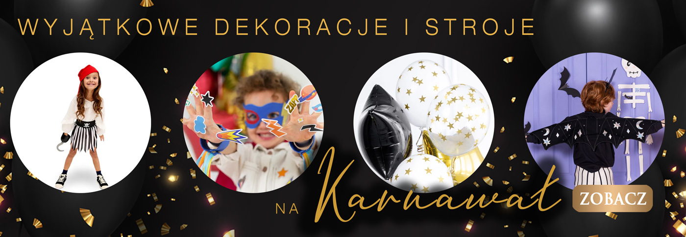 stroje i przebrania karnawałowe dla dzieci