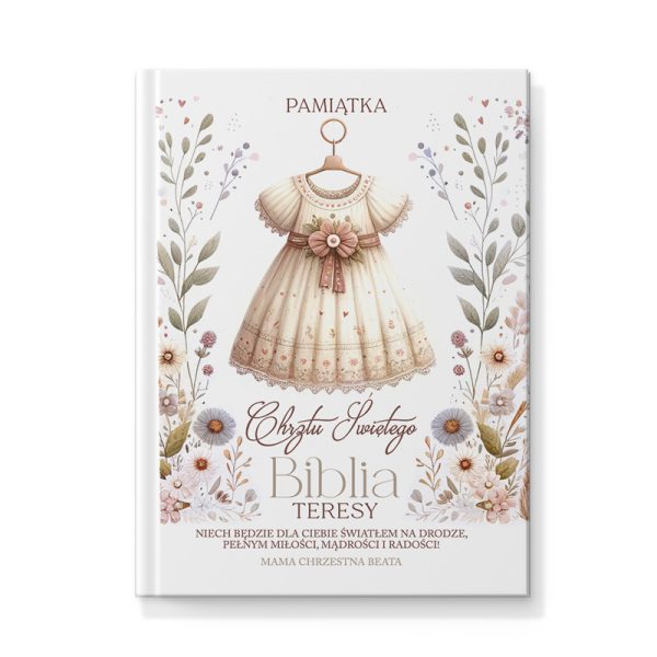 Biblia na chrzest święty dziewczynki