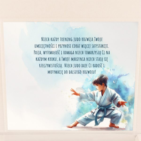 Wklejka do pudełka zestaw judo