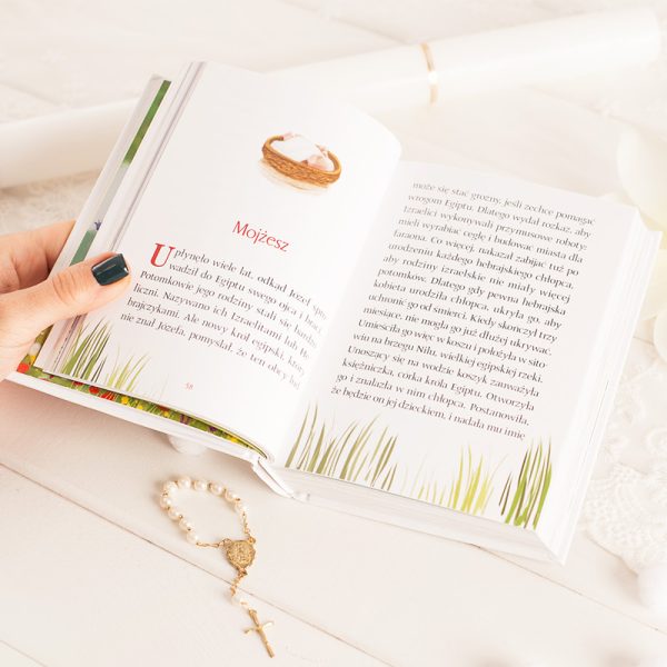Biblia ilustrowana dla dziecka na pierwszą komunię