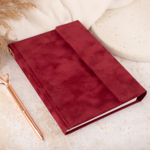 Personalizowany NOTES z Welurową Okładką Prezent Dla Księdza - obrazek 2
