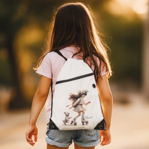 Worek treningowy z nadrukiem i możliwością dodania imienia dziecka.