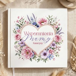 Personalizowana księga na wspomnienia mamy pozwala uwiecznić najpiękniejsze chwile w wyjątkowy sposób.