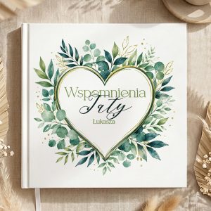 Personalizowana księga na wspomnienia taty pozwala zachować wyjątkowe rodzinne chwile.