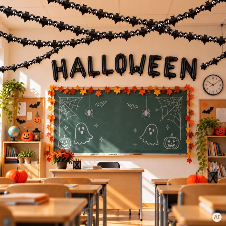 Jak udekorować klasę na Halloween? Dekoracje na Halloween i dekoracje DIY